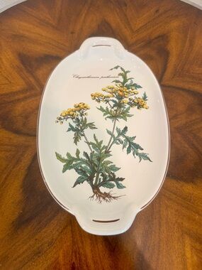 Villeroy And Boch Botanical 10” Porcelain Serving Dish